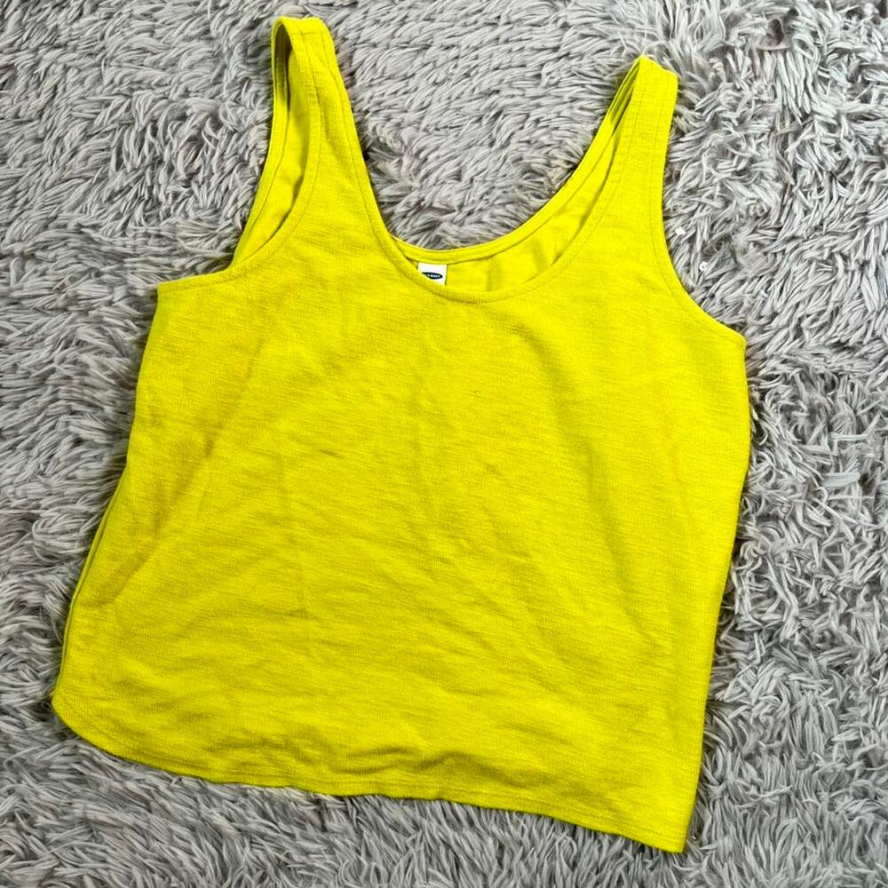 Neon green Scene Girl Alt Trashy Chic Y2K McBling Grunge PopPunk Tank Top